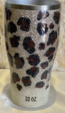 Stay Wild!  Leopard Print Tumblers